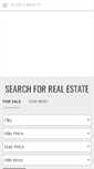 Mobile Screenshot of jeaniusrealty.com